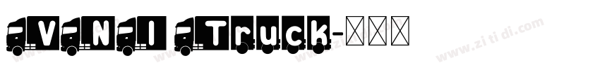 VNI Truck字体转换
